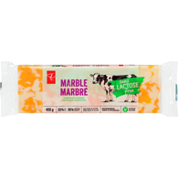 President's ChoiceLactose Free Marble Cheddar 400 g