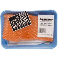 Farmed Atlantic Salmon Fillet, Fresh